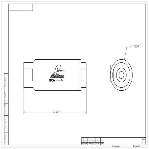 Aeromotive Replacement 100 Micron SS Element (12616)