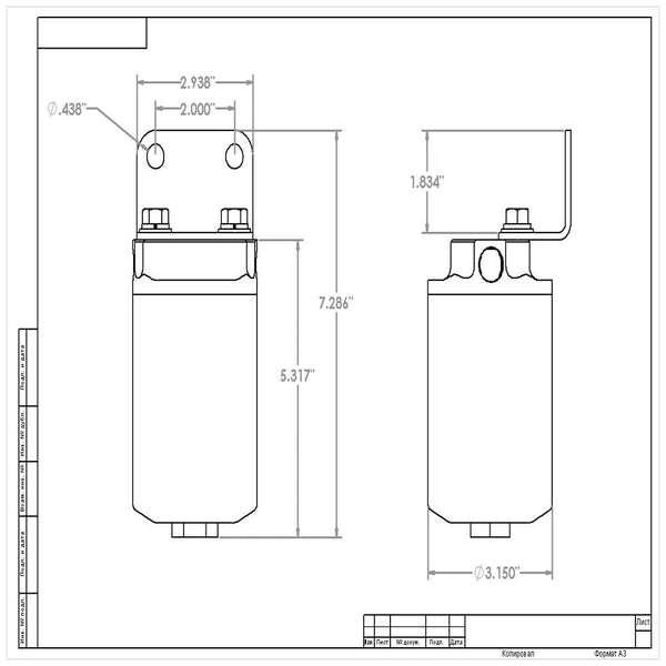 Aeromotive 100 Micron Replacement Element (12618)
