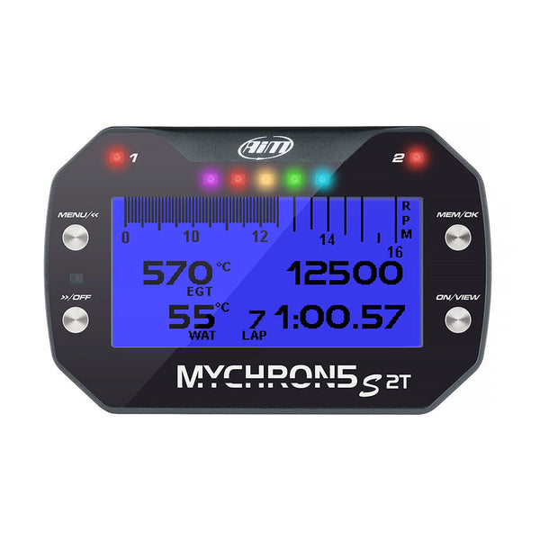 AiM Sports MyChron5S 2T Dual-Temperature Karting Dash and Data Logger - ModMyEuro