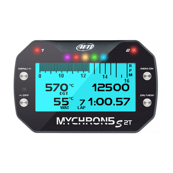 AiM Sports MyChron5S 2T Dual-Temperature Karting Dash and Data Logger - ModMyEuro