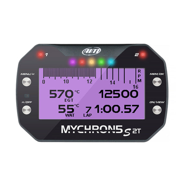 AiM Sports MyChron5S 2T Dual-Temperature Karting Dash and Data Logger - ModMyEuro