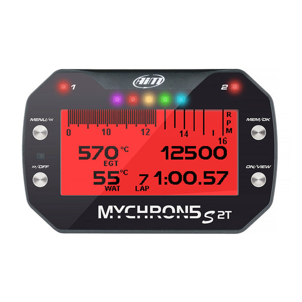 AiM Sports MyChron5S 2T Dual-Temperature Karting Dash and Data Logger - ModMyEuro