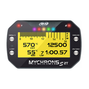 AiM Sports MyChron5S 2T Dual-Temperature Karting Dash and Data Logger - ModMyEuro