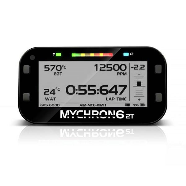 AiM Sports MyChron6 2T Dual-Temp Karting Dash and Data Logger - ModMyEuro