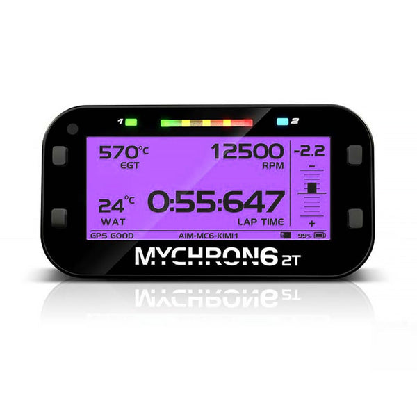 AiM Sports MyChron6 2T Dual-Temp Karting Dash and Data Logger - ModMyEuro