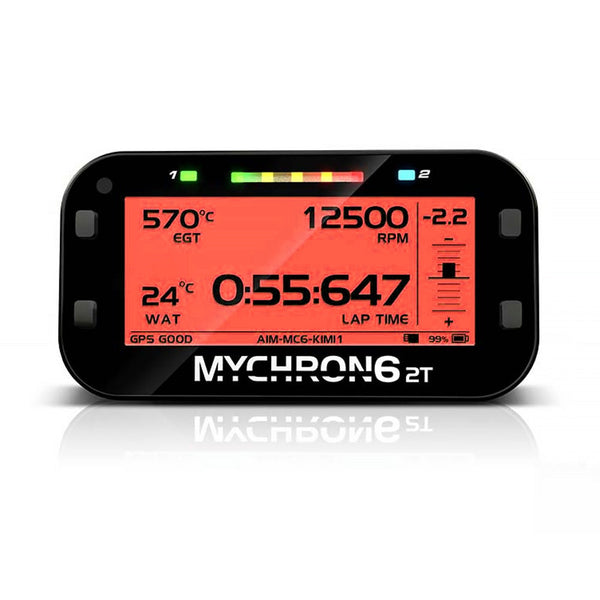 AiM Sports MyChron6 2T Dual-Temp Karting Dash and Data Logger - ModMyEuro