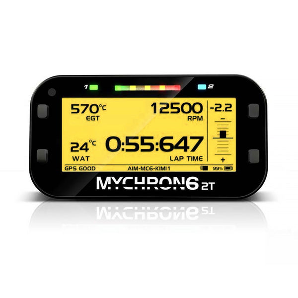 AiM Sports MyChron6 2T Dual-Temp Karting Dash and Data Logger - ModMyEuro