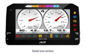AiM Sports MXP 1.3 Strada Large Color TFT Dash - Competition Motorsport