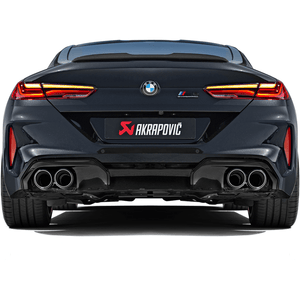Akrapovic 2021 BMW M8/M8 Competition (F91/F92) Evolution Line Cat Back (Titanium) w/Carbon Tips - ModMyEuro