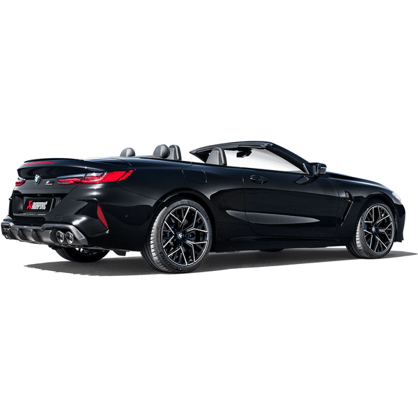 Akrapovic 2021 BMW M8/M8 Competition (F91/F92) Evolution Line Cat Back (Titanium) w/Carbon Tips - ModMyEuro