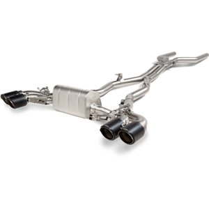 Akrapovic 2021 BMW M8/M8 Competition (F91/F92) Evolution Line Cat Back (Titanium) w/Carbon Tips - ModMyEuro