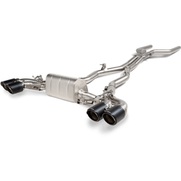 Akrapovic 2021 BMW M8/M8 Competition (F91/F92) Evolution Line Cat Back (Titanium) w/Carbon Tips - ModMyEuro