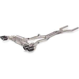 Akrapovic 2021 BMW M8/M8 Competition (F93) Evolution Line Cat Back (Titanium) w/Carbon Tips - ModMyEuro