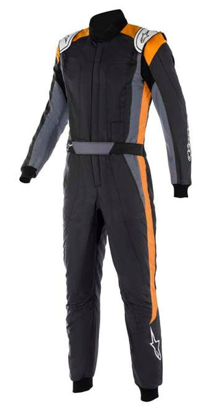 ALPINESTARS GP PRO COMP V2 RACE SUIT Black / Orange Front Image