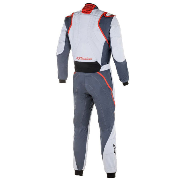 Alpinestars GP Race v2 Race Suit Grey / Red Back Image