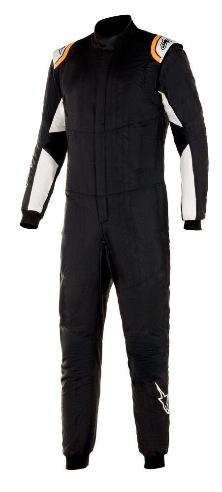 Alpinestars Hypertech v2 Race Suit - Competition MotorsportAlpinestars Hypertech v2 Fire Suit Black Front Image