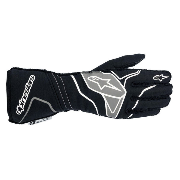 alpinestars-tech-1-zx-v2-nomex-gloves-black-white-top-image