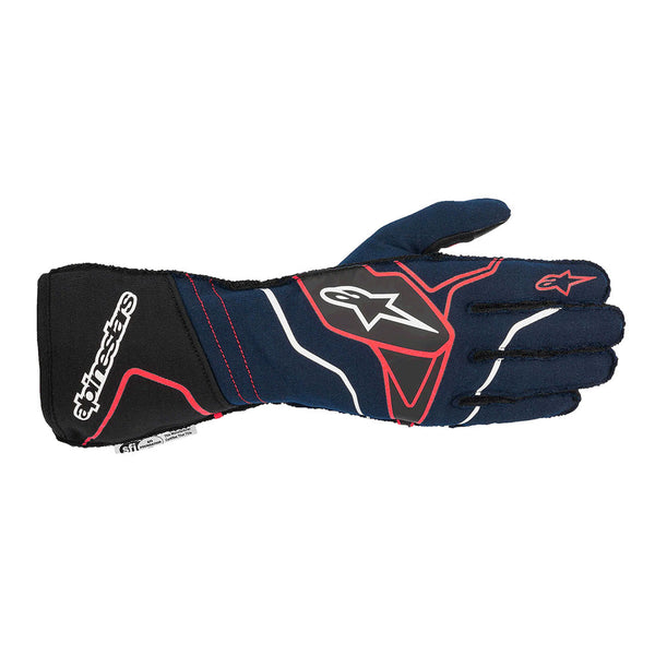 alpinestars-tech-1-zx-v2-nomex-gloves-navy-red-top-image