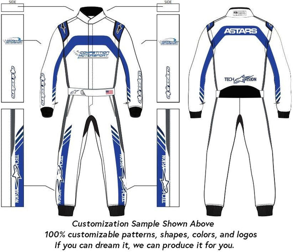 Alpinestars TechVision Custom Fire Suit by CMS - Competition Motorsport