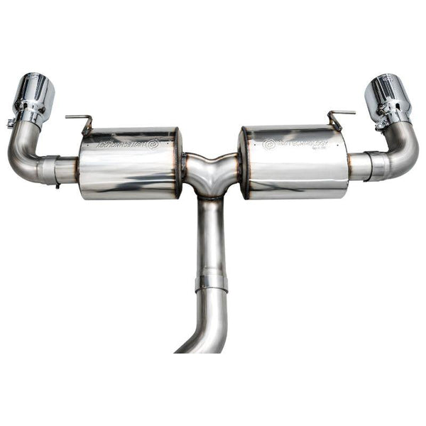 AWE 19-23 BMW 330i / 21-23 BMW 430i Base G2X Touring Axle Back Exhaust - Chrome Silver - ModMyEuro