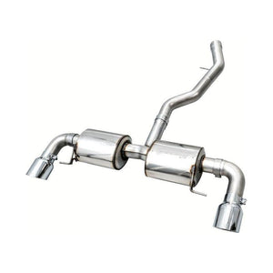 AWE 19-23 BMW 330i / 21-23 BMW 430i Base G2X Touring Axle Back Exhaust - Chrome Silver - ModMyEuro