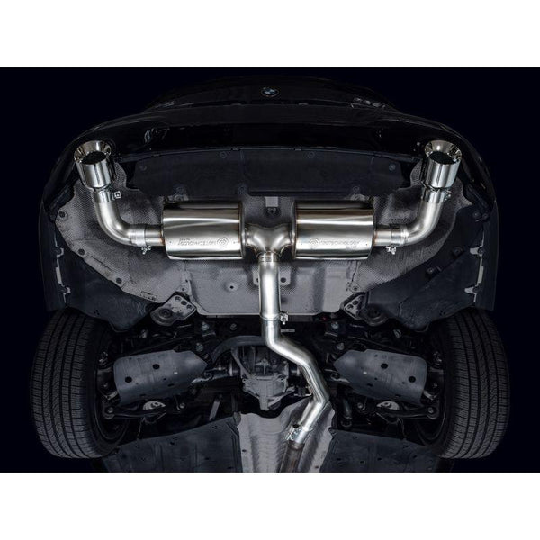 AWE 19-23 BMW 330i / 21-23 BMW 430i Base G2X Touring Axle Back Exhaust - Chrome Silver - ModMyEuro
