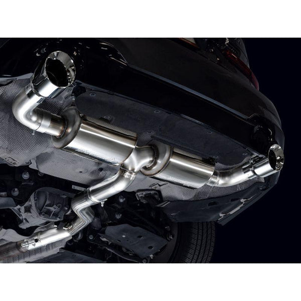 AWE 19-23 BMW 330i / 21-23 BMW 430i Base G2X Touring Axle Back Exhaust - Chrome Silver - ModMyEuro