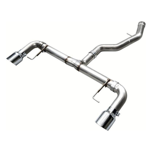 AWE 19-23 BMW 330i / 21-23 BMW 430i Base G2X Track Edition Axle Back Exhaust - Chrome Silver - ModMyEuro