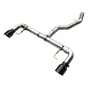AWE 19-23 BMW 330i / 21-23 BMW 430i Base G2X Track Edition Axle Back Exhaust - Diamond Black - ModMyEuro