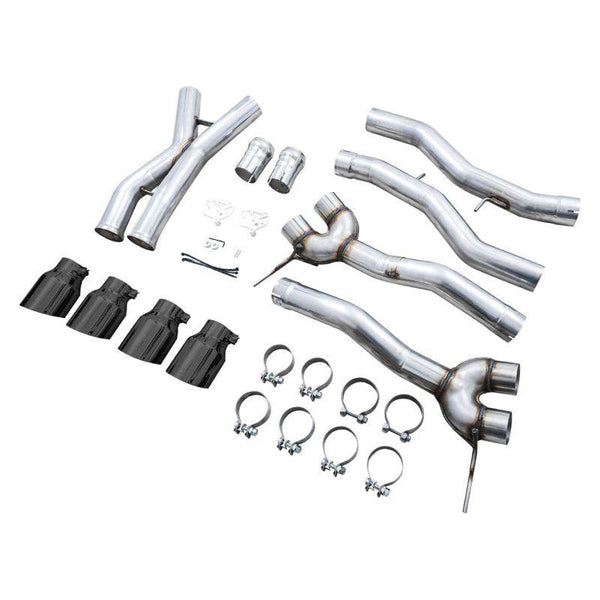 AWE Track Edition Catback Exhaust for BMW G8X M3/M4 - Diamond Black Tips - ModMyEuro
