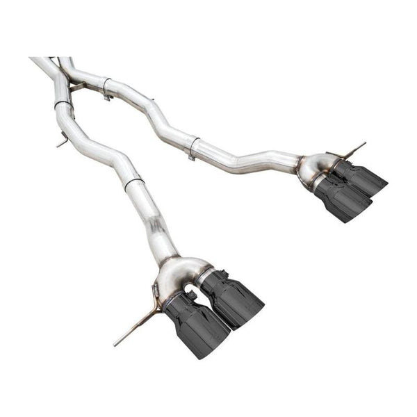 AWE Track Edition Catback Exhaust for BMW G8X M3/M4 - Diamond Black Tips - ModMyEuro