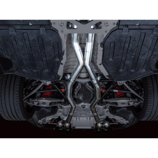 AWE Track Edition Catback Exhaust for BMW G8X M3/M4 - Diamond Black Tips - ModMyEuro