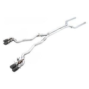 AWE Tuning 18-19 BMW F90 M5 SwitchPatch Cat-Back Exhaust- Black Diamond Tips - ModMyEuro
