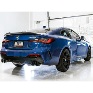 AWE Tuning 2019+ BMW M340i (G20) Track Edition Exhaust - Quad Diamond Black Tips - ModMyEuro