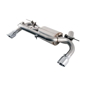 AWE Tuning BMW F3X 335i/435i Touring Edition Axle-Back Exhaust - Chrome Silver Tips (102mm) - ModMyEuro