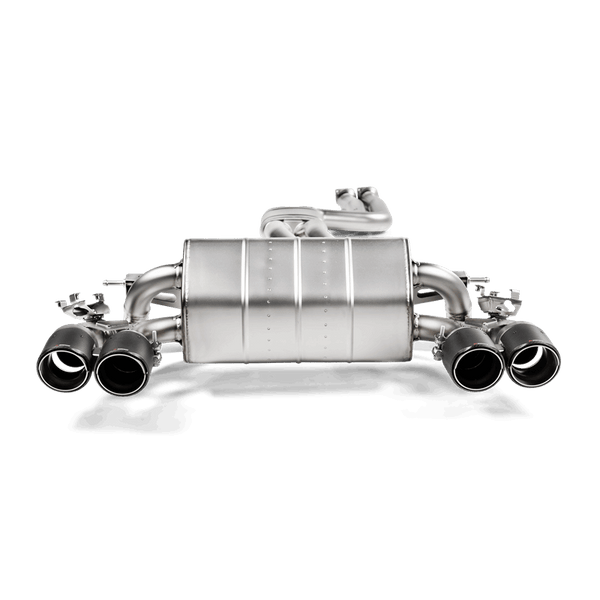 Akrapovic 2018+ BMW M2 Competition/M2 CS (F87N) Slip-On Line (Titanium) w/Carbon Fiber Tips - ModMyEuro