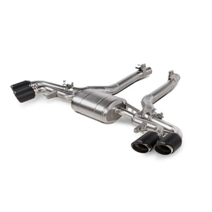 Akrapovic 2024+ BMW X5M / X6M (Face Lift) Slip-On Line (Titanium) w/Carbon Fiber Tips - ModMyEuro