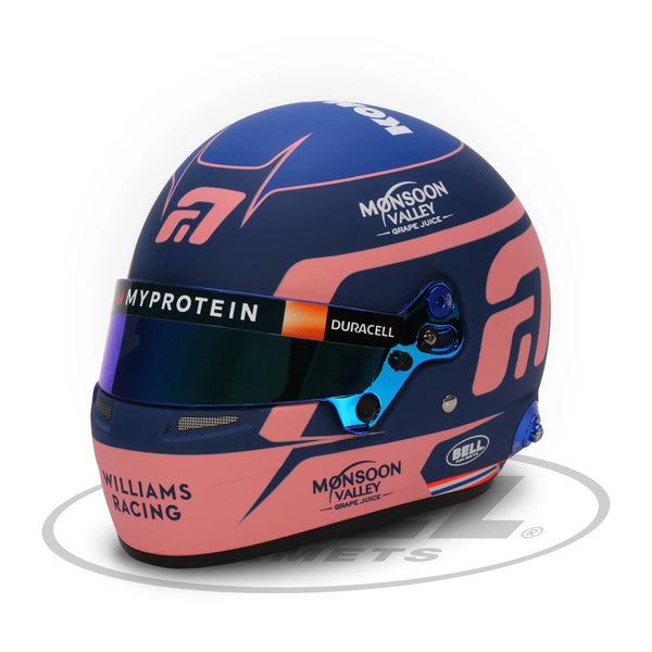 Bell HP77 2024 Alex Albon 1:2 Mini Helmet - ModMyEuro