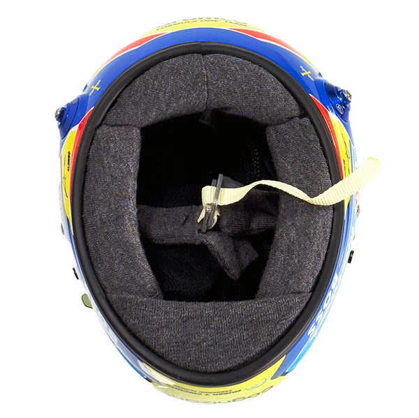 Bell HP77 2024 Fernando Alonso 1:2 Mini Helmet - ModMyEuro