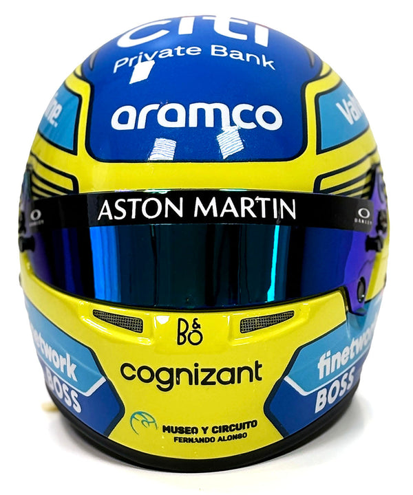 Bell HP77 2024 Fernando Alonso 1:2 Mini Helmet - ModMyEuro