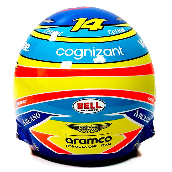 Bell HP77 2024 Fernando Alonso 1:2 Mini Helmet - ModMyEuro