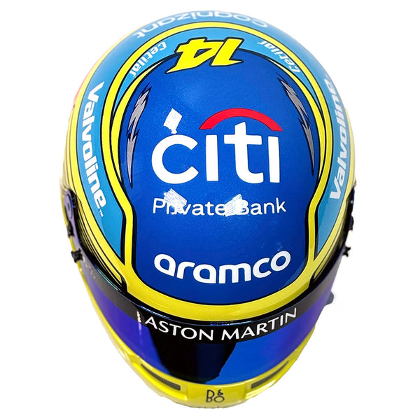 Bell HP77 2024 Fernando Alonso 1:2 Mini Helmet - ModMyEuro