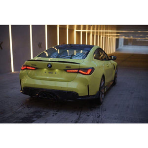 BMW G82 / G83 M4 & G22 / G23 / G26 4 Series - GTS Style OLED Taillights - Factory Red - ModMyEuro