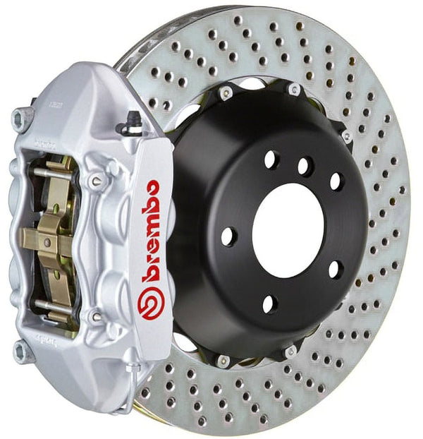 Brembo Brakes Front 332x32 Floating Rotors + Four Piston Calipers - Competition Motorsport