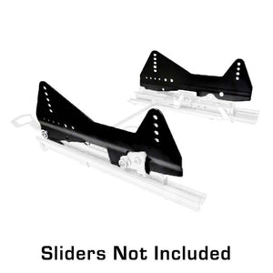 Brey Krause R-9052 Seat Side Mount Brackets Porsche 991 & 981 - Competition Motorsport