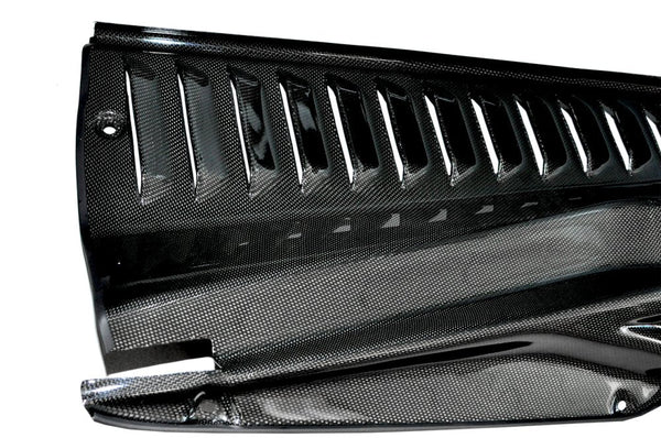 C3 Carbon Ferrari 458 Carbon Fiber Engine Trim - Competition Motorsport