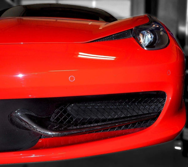 C3 Carbon Ferrari 458 Carbon Fiber Front Intake Winglets - Competition Motorsport