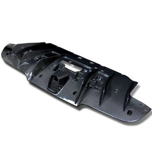 C3 Carbon Ferrari 488 GTB Carbon Fiber Rear Diffuser - Competition Motorsport