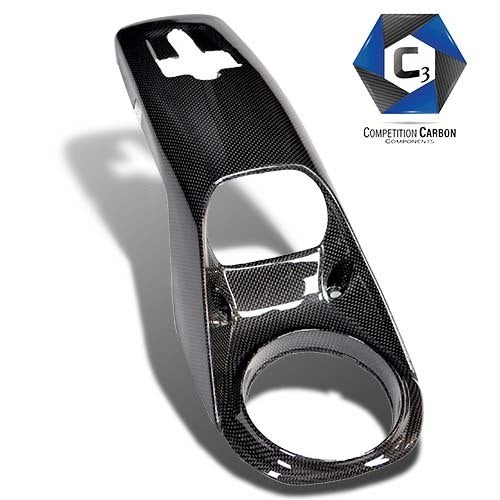 C3 Carbon Ferrari 488 GTB-Spider Carbon Fiber Engine Oil-Latch Cover - Competition Motorsport