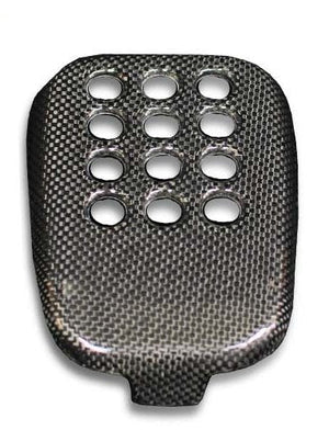 C3 Carbon Ferrari 488 GTB-Spider Carbon Fiber Rear Fog Light Cover - Competition Motorsport